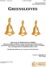 Greensleeves Handbell sheet music cover